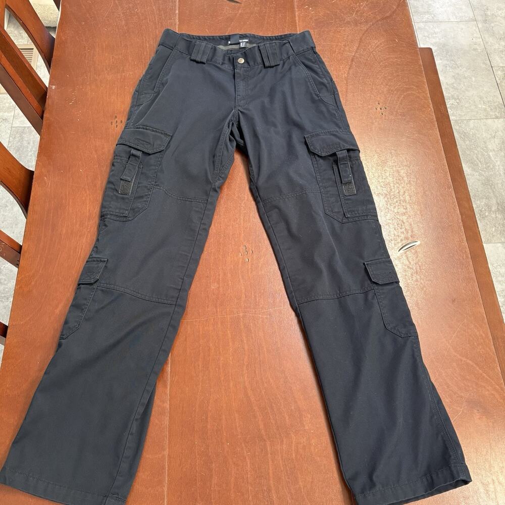 5.11 Tactical Pants Women’s 12 Long Black Cargo Work Utility Outdoor
